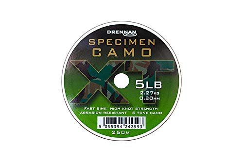 Drennan Specimen Camo XT 5lb 250m