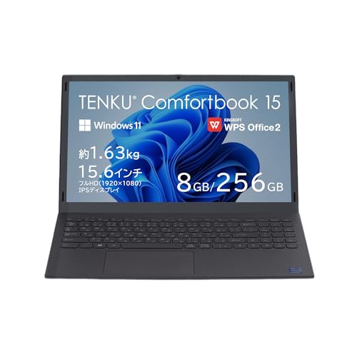 Amazon.co.jp: TENKU ComfortBook15 薄型ノートパソコン 15.6インチ