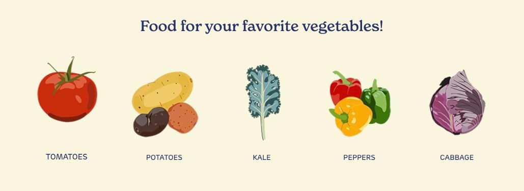 True Organic Liquid Tomato & Vegetable Food – Organic Fertilizer for Superior Harvests – 16 fl. oz. Bottle Covers 30 Sq. Ft. - Image 2