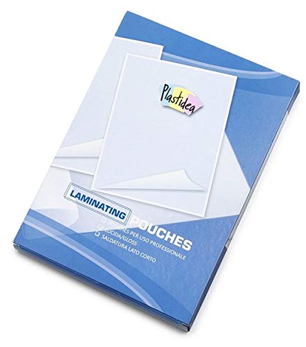 Laminating Pouches A3 Crystal Thickness 80 Micron (100 Sheets), White