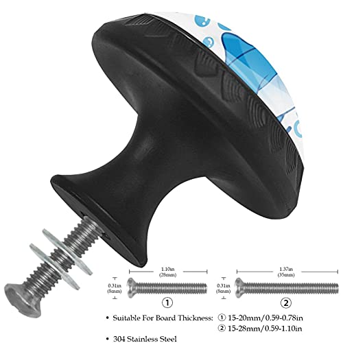 Poignées de tiroir requin 35 mm aux finitions soignées pour commode - 4