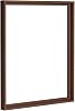 Bildershop-24 Lamia Shadow Joint Frame 50 x 50 cm Matt Brown