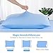 Avolare Cooling Pillow Cases Queen Size Set of 2,Arc-Chill 3.0 Cool Pillowcases for Hot Sleepers(Q-Max>0.5),Breathable&Stretchy Fabric,Softer Than Silk,Zipper Pillow Cases,Blue