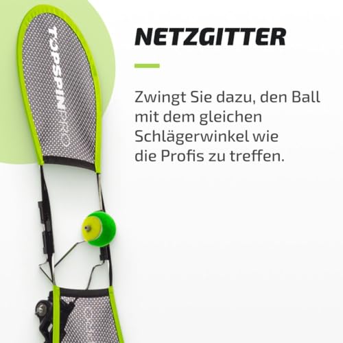 Tennis Trainingsgerät Topspinpro Trainer für effektives Training