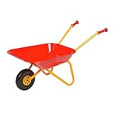 Outdoor Schubkarre-Metall mit Gummigriffe und Kunststoffrad