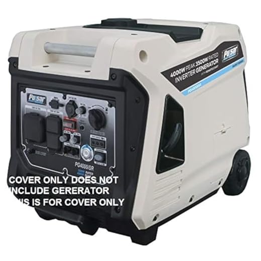 GCD Fits The Pulsar 4000 watt Inverter Generator Cover (Black) Cover ONLY