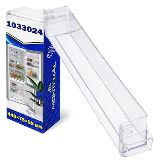 Estante Puerta Frigorifico 440x75x55 mm con Código Original 1033024 para Amica - MONTERAL