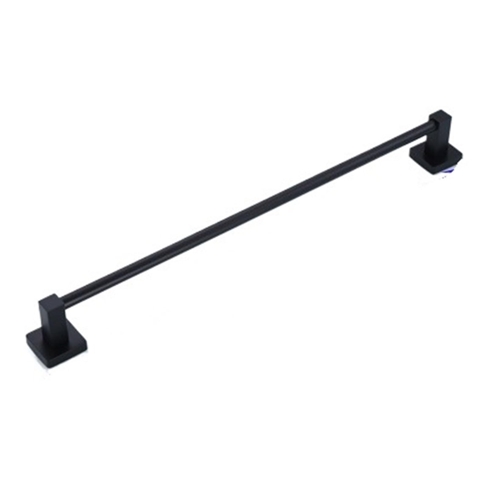 Towel Rail Towel Holder Matte Black Finish Stainless Steel Bathroom Accessories Single Towel Bar Towel Rail(45 cm)