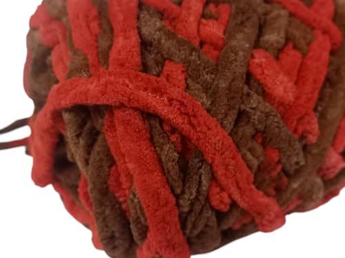 Image of Super Soft Baby Blanket Fluffy Wool Yarn for Crochet Knitting and Crochet Project, 100 GMS