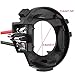 x xotic tech 2pcs H7 LED Light Bulbs Holder Adapter Retainers Compatible with Volkswagen VW Golf GTI MK7 Jetta Routan Passat EOS