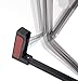 MacSports C2163A-100 MacRocker Foldable Outdoor Rocking Chair | Collapsible Folding Rocker Springless Rust-Free Anti-Tip Guard for Camping Fishing Backyard | Weight Capacity up to 225 lbs - Red