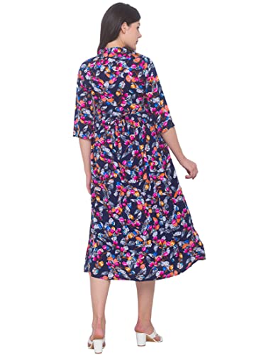 Image of AV2 Women's Rayon Relaxed Fit A Line Maternity Wear