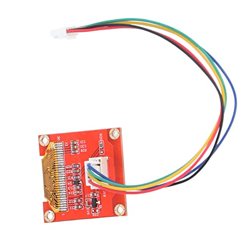 1.3in OLED Display Module 12864 LCD Screen with IIC Serial Port Driver Board, DC3.3V Supply, Scratch ABS Material, Clear Wide Viewing Angle, Stable Double