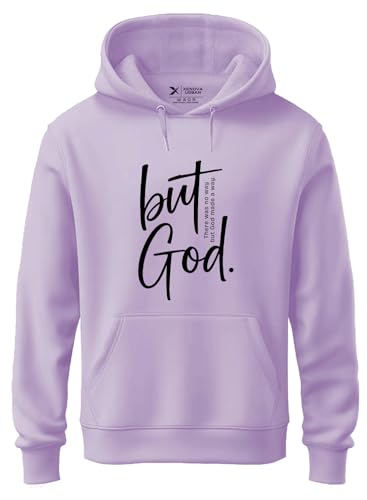 Image of XENOVAURBAN Hoodie for Men /Women | Unisex fit Cotton Fleece Hooded Sweatshirt - GOD1