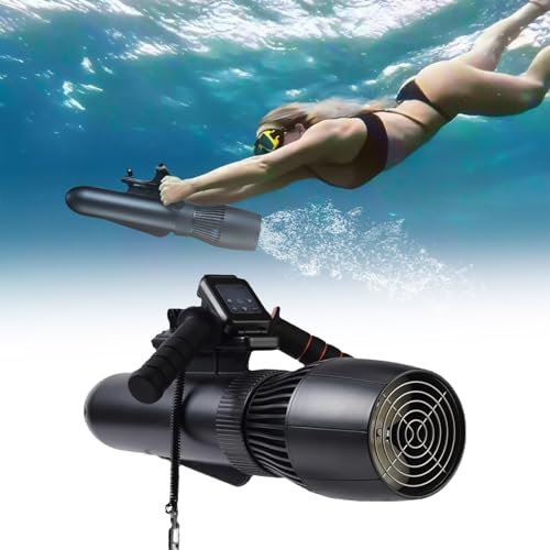 AETEREOS Propulsor Submarino, Scooter Submarino, Potenciador de Natación Subacuática, Juego de Propulsor Submarino Sin Escobillas de 180 Minutos (500 W, 16000 mAh) HD5-2