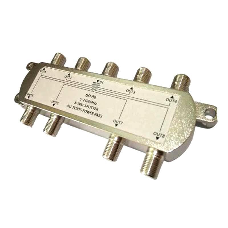 8 Way Port TV Signal Satellite Sat Diplexer Combiner Splitter Combiners Cable Switch Switcher for TV Signal Splitter