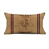 Vintage Farmhouse Animal Throw Pillow Cover 12×20 Inch Rooster Feeds Premium Poultry Farm Home Decor Throw Pillow Case Cushion Cover for Sofa Couch Rooster