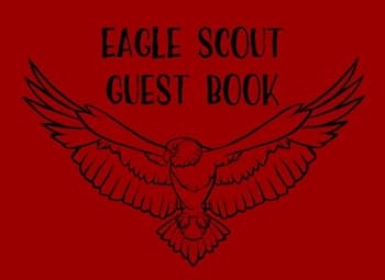 Eagle Scout Guest Book : Simple Blank Guest Book for Court of Honor