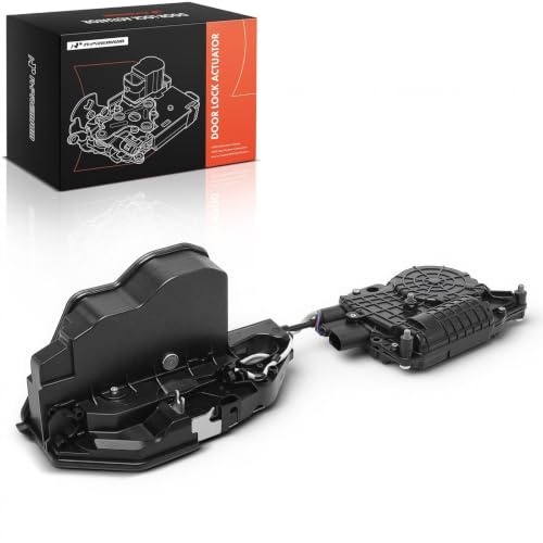 Image of A-Premium Rear Right Passenger Side Door Lock Actuator Compatible with BMW X5 2007-2012, X6 2008-2014, with Safe Function | Compatible with BMW X5 2007-2012, X6 2008-2014, with Safe Function