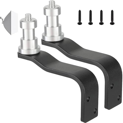 Jorixxy 2-Pack E-Type Wall Ceiling Mount Light Stand 5/8" Stud