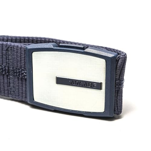 Image of Arcade Experience Unisex Belt, Heavy Duty Elastic Webbing, Non-Metal Travel Friendly Buckle