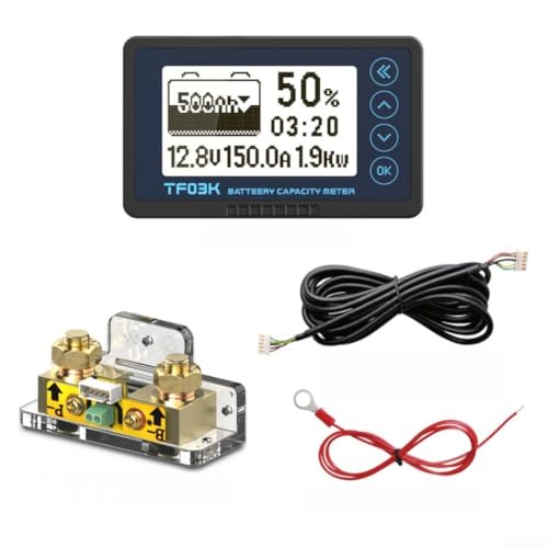 Monitor de batería TF03KH evita descargas inesperadas con datos de energía precisos 1