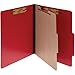 Acco - Presstex Classification Folders Letter Four-Section Executive Red 10/Box "Product Category: File Folders Portable & Storage Box Files/Folders"