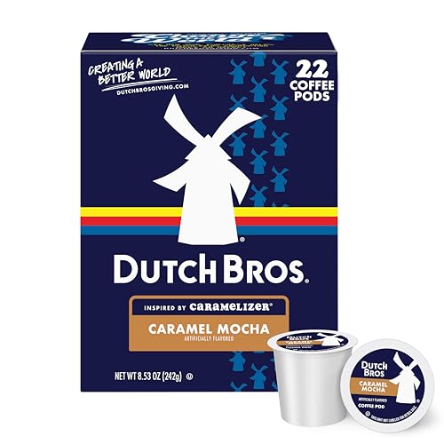 Dutch Bros Caramel Mocha Flavored Coffee inspired by Caramelizer®, 22