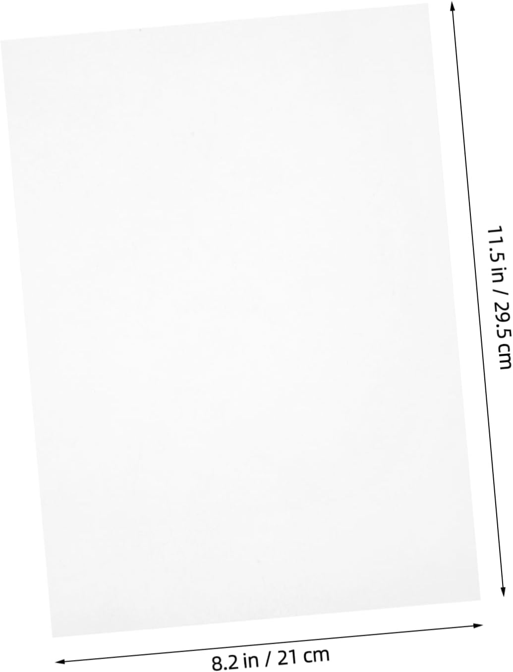 KONTONTY 100pcs Tracing Paper Translucent Drawing Paper for Animation Art Calligraphy Drafting