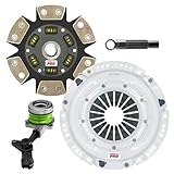 ClutchMaxPRO Performance Stage 3 Clutch Kit with Slave Cylinder Compatible with 2002-2005 Chevy Cavalier Pontiac Grand Am Sunfire 2002 2003 2004 Oldsemobile Alero 2.2L (CP04162HDCWS-ST3)
