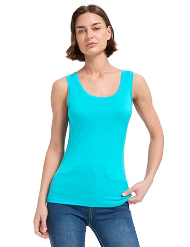 Image of 100% Merino Wool Tank Top for Women, Scoop Neck, Active Lightweight Breathable Undershirt, No-Odor Base Layer