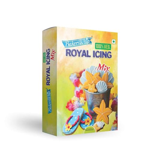 Shivams Bakers King Whip Royal Icing Powder Mix|100% Veg Icing Mix Cream For Cakes,Muffins,Cupcakes,Pastries|Easy To Make Tasty And Smooth|Pack Of 450G (B0D9LWTJGX) Amazon Price History, Amazon Price Tracker