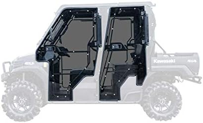 SuperATV Kawasaki Mule Pro FXT/DXT Doors | Light Tint Scratch-Res...
