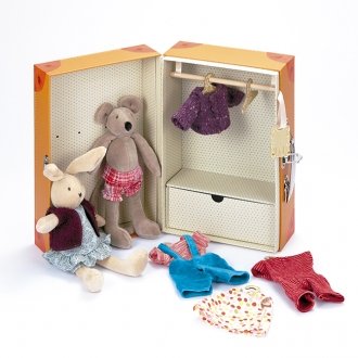 Moulin Roty（ムーラン・ロティ） マイ・ワードローブ・スーツケース Amazon.co.jp: Moulin Roty(ムーランロティ)社 マイ・ワード