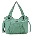 Scarleton Zipper Washed Shoulder Bag H147253 - Mint