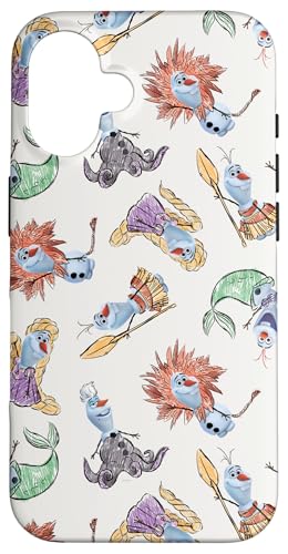 iPhone 16 Disney Olaf Presents Disney Characters Case