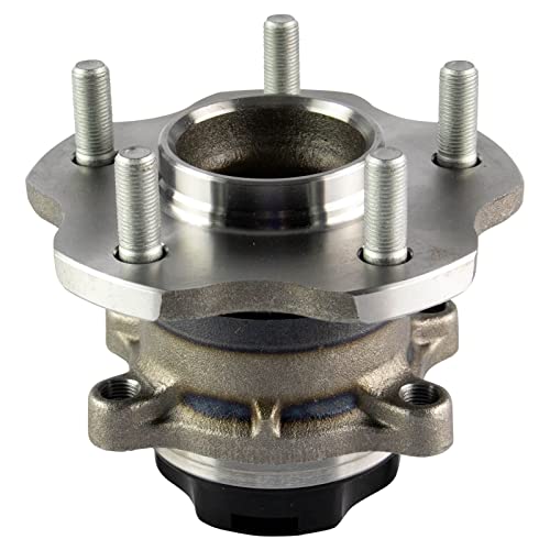 Image of TRQ Rear Left and Right Wheel Bearing and Hub Assembly Set 2 Piece Compatible with 2013-2019 Nissan NV200 2015-2018 Chevrolet City Express