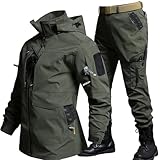 NXOZEG Mens Tactical Military Uniform Su...
