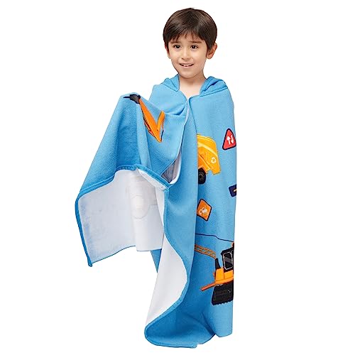 Gealaek Hooded Towel For Toddlers 5-12 Years Boys Girls Kids Bath Pool Beach Towel Wrap Extra Large Soft Absorbent Beach Poncho thumb #6