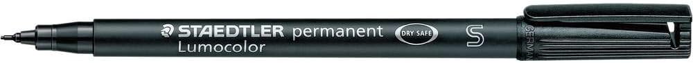 Lumocolor Permanent Marker Superfine Black