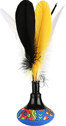 Sunflex Neopren Peteca Tropical Tiki | weiches und leichtes Sportspiel für den Strand und den Park | extrem robust und für jede Altersgruppe