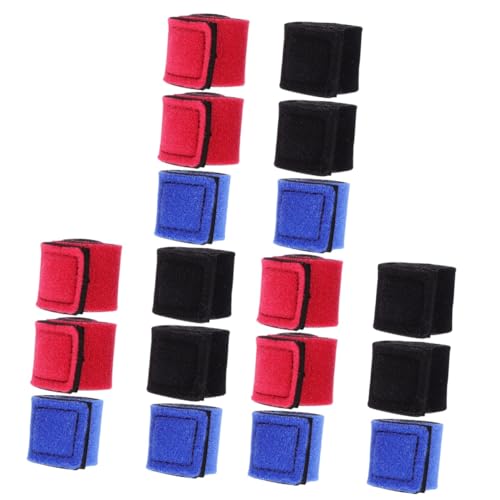 Toddmomy 18pcs Fishing Rod Straps Multi-Functional Wraps for Secure Carrying for Fishing Gear and Outdoor Sports Includes