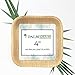 PALM NAKI Palm Leaf Plates | 4" Square Condiment Plates | Compostable Bamboo-Style Plates | Ideal for Events, Gatherings, and Everyday Elegance - 40 Pack 6