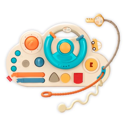 Image of Caterbe Steering Wheel for Toddlers Toys, Baby Montessori Toy for Educational Gift