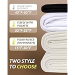 CAMPSNAIL Fleece Lined Leggings Women - Thick Soft High Waisted Black Tummy Control Thermal Warm Velvet Pants for Cold Winter - Image 3