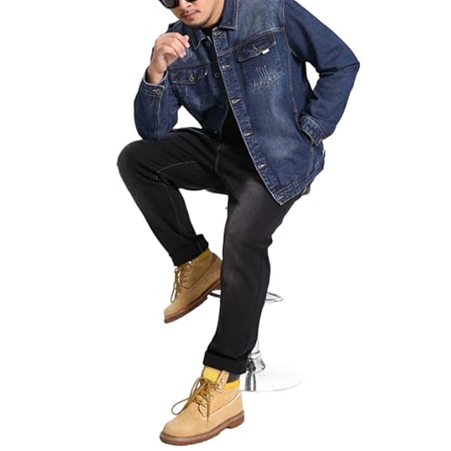 Chaqueta de mezclilla para hombre Maiyifu-GJ vintage miniatura 4