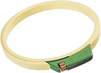 Clover 7 Inch Embroidery Hoop - Secure Grip Stitching Tool for Tight Fabric Hold & tangle-Free Threads