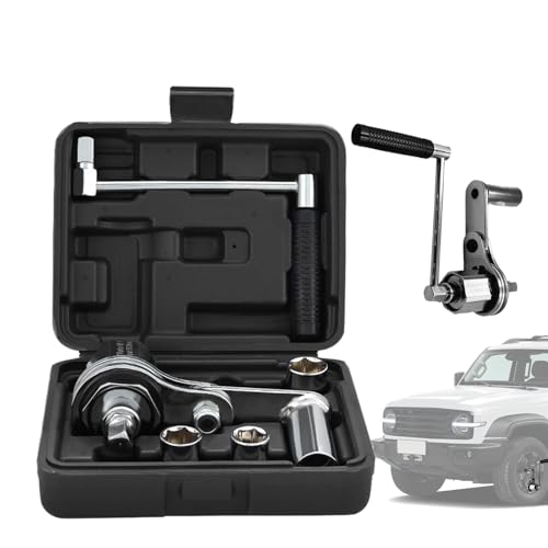 Llave Multiplicadora De Par, Llave De Par Reductora De Esfuerzo, Kit Para Cambio De Neumáticos Con Casquillos Y Extractor Para Camiones Y Caravanas