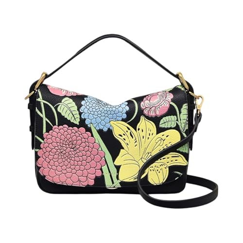 Petit sac à bandoulière à rabat RADLEY London Royal Horticultural Society 25 en cuir fleuri