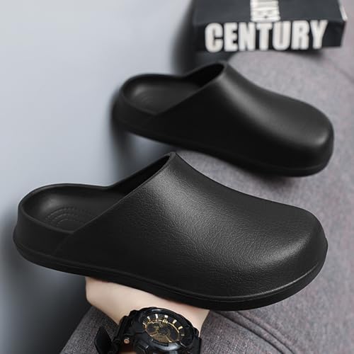 Unisex EVA clog slippers, comfortable, durable, non-slip, oil-resistant, waterproof, professional chef and nurse work shoes, casual style, two-wear minimalist kitchen shoes2